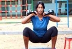 Kettlebell Double Front Squat