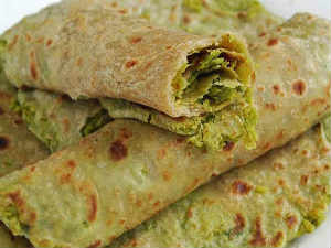 Aloo Matar Paratha 