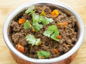 Andhra Style Kheema Fry 