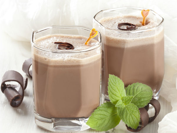 easy chocolate milkshake 