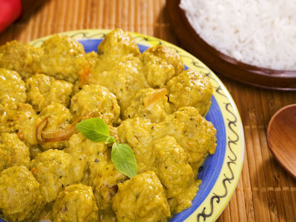 meal maker masala with coconut milk 