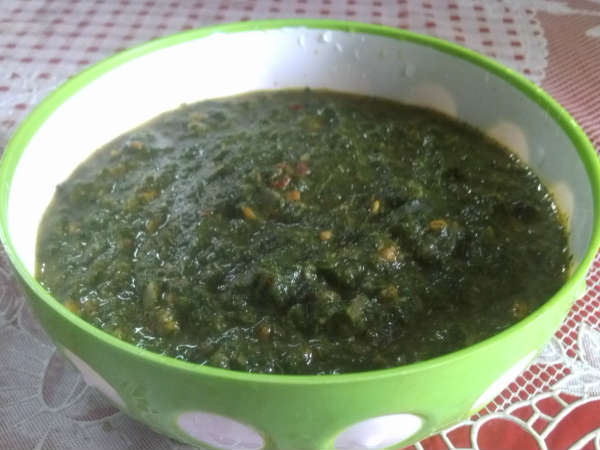 அரைக்கீரை கடைசல்