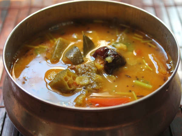 வெண்டைக்காய் சாம்பார்