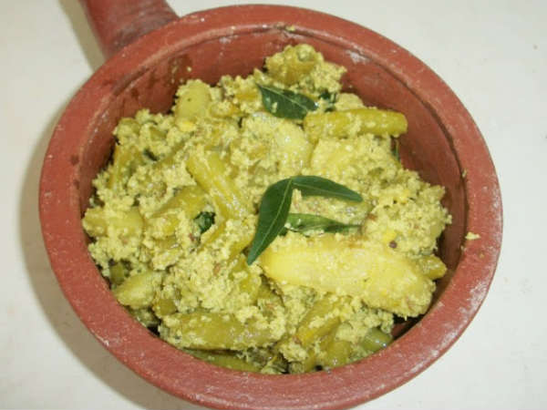 பீன்ஸ் உருளைக்கிழங்கு அவியல்