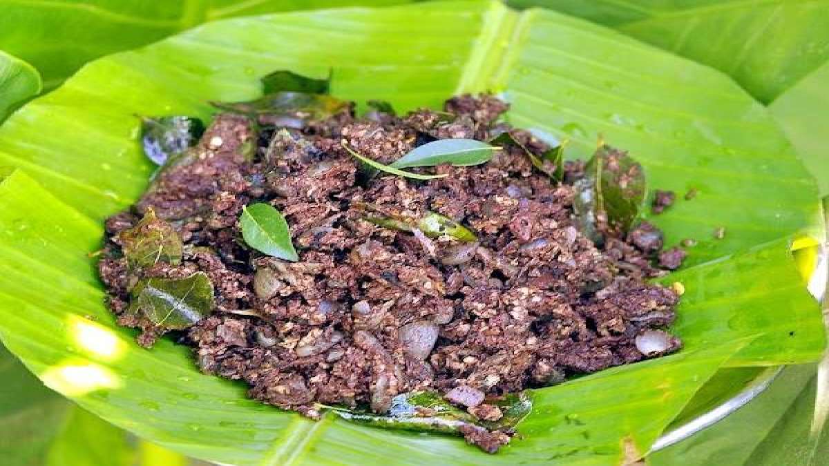 ருசியான... மதுரை ஸ்டைல் ஆட்டு ரத்த பொரியல் | Madurai Style Aattu Ratha ...