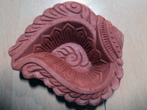 சங்கு வடிவ தீபம்