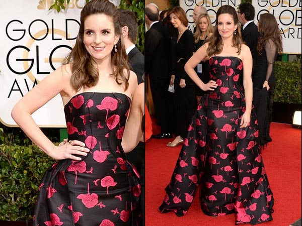 கோல்டன் குளோப்பிற்கு கேவலமான உடையில் வந்த டினா ஃபே 