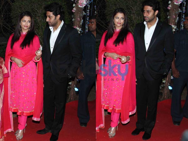 திருமண வரவேற்பில் ஐஸ்வர்யா ராய் பச்சன்