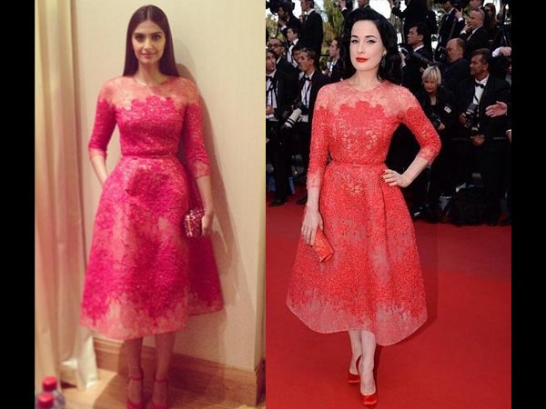 சோனம் கபூர் V/s டிதா வான் டீஸே