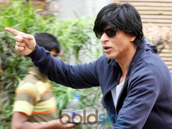 ஷாகி ஹேர் ஸ்டைலில் ஷாருக்