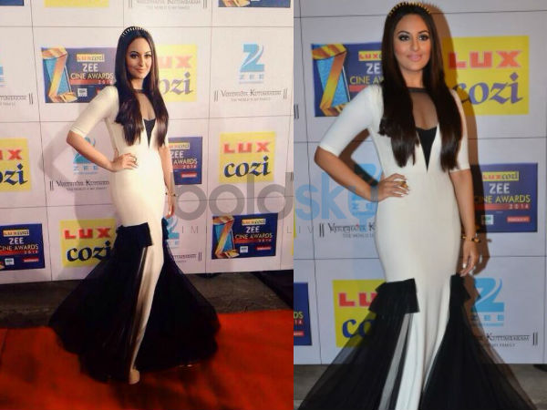 ஜீ சினி விருது விழாவில் சோனாக்ஷி சின்ஹா