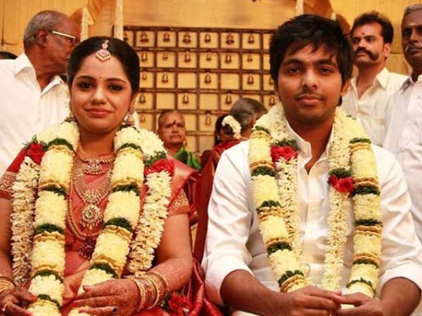 ஜி.வி.பிரகாஷ் மற்றும் சைந்தவி