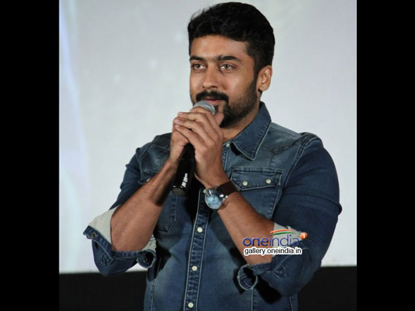 இசை வெளியீட்டில் பேசிய சூர்யா