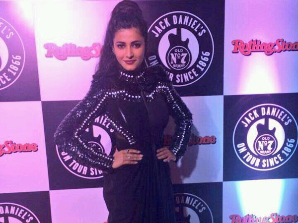 ஸ்ருதிஹாசனின் ஹேர் ஸ்டைல்