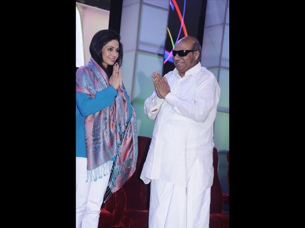 ஸ்ரீதேவியை கௌரவப்படுத்திய தருணம்