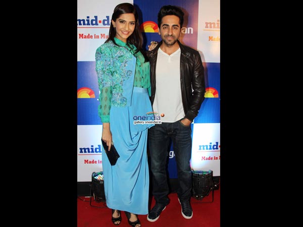 சோனம் கபூர் மற்றும் ஆயுஷ்மன்