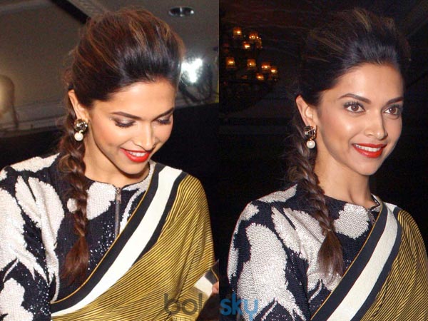 தீபிகாவின் ஹேர் ஸ்டைல்