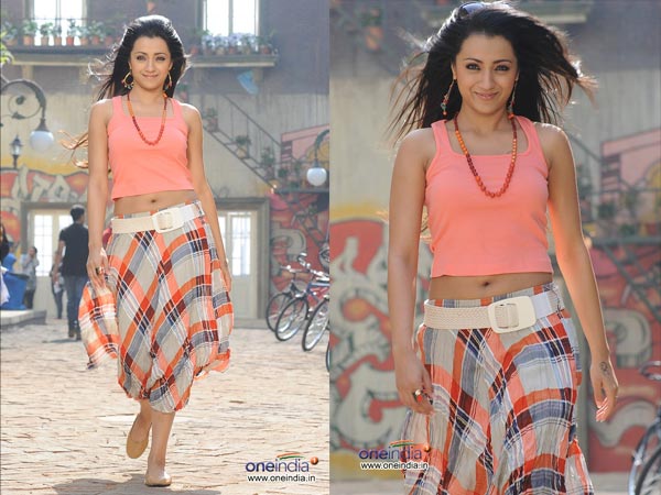 நடிகை த்ரிஷாவின் அட்டகாசமான தோற்றங்கள்!!! 