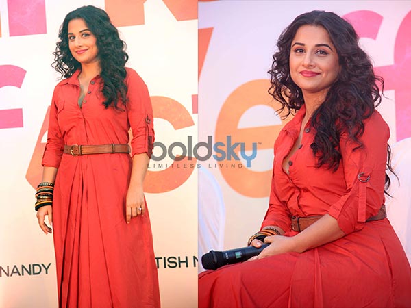 நடிகை வித்யா பாலனின் வித்தியாசமான லுக்ஸ்!!! 