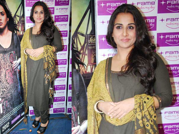 நடிகை வித்யா பாலனின் வித்தியாசமான லுக்ஸ்!!! 