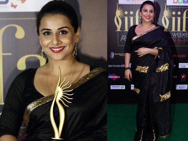 நடிகை வித்யா பாலனின் வித்தியாசமான லுக்ஸ்!!! 