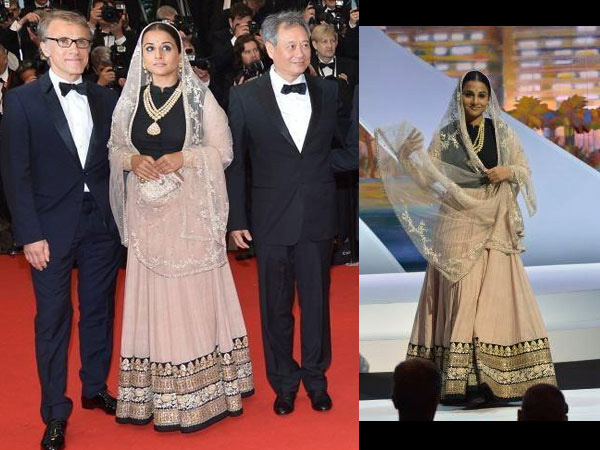 நடிகை வித்யா பாலனின் வித்தியாசமான லுக்ஸ்!!! 