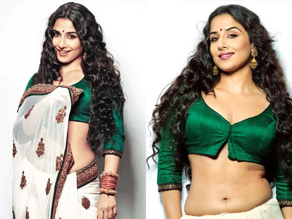 நடிகை வித்யா பாலனின் வித்தியாசமான லுக்ஸ்!!! 