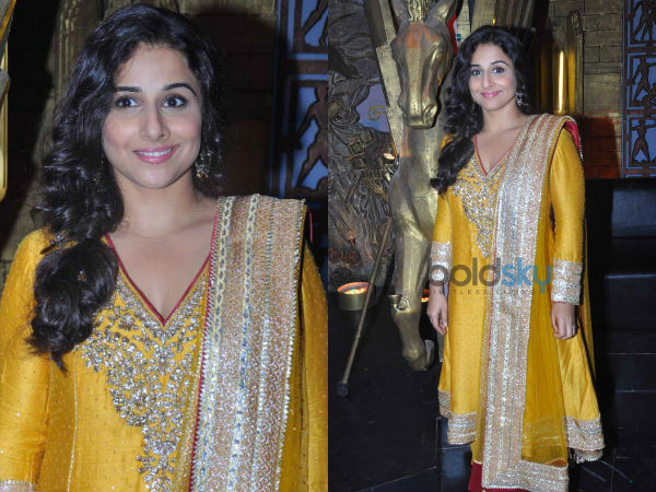 வித்யா பாலனின் மேக்கப்