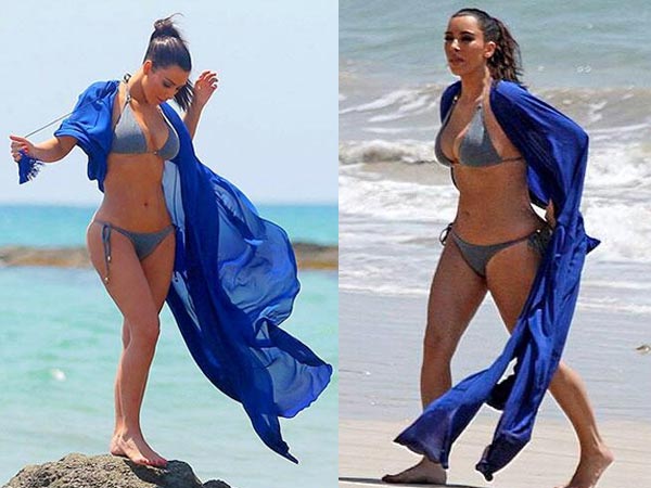 நீல நிற பிகினி