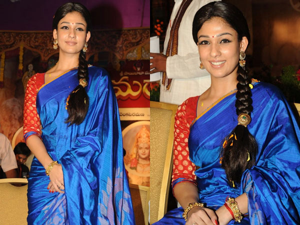 புடவையில் நயன்தாராவின் சில லுக்ஸ்! 