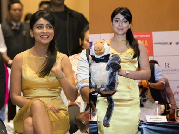 ரஜத் டாங்ரி உடையில் ஸ்ரேயா