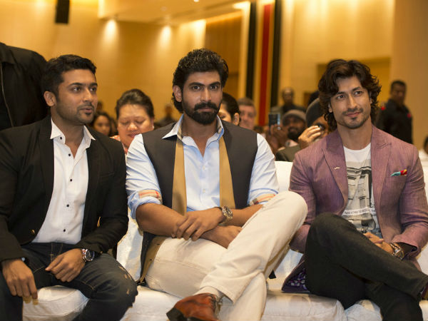 சூர்யா, ராணா மற்றும் வித்யூத் ஜம்வால்