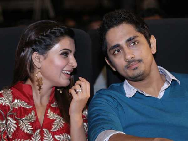 சமந்தா மற்றும் சித்தார்த்