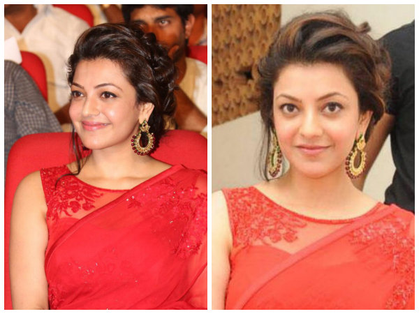 காஜலின் மேக்கப்