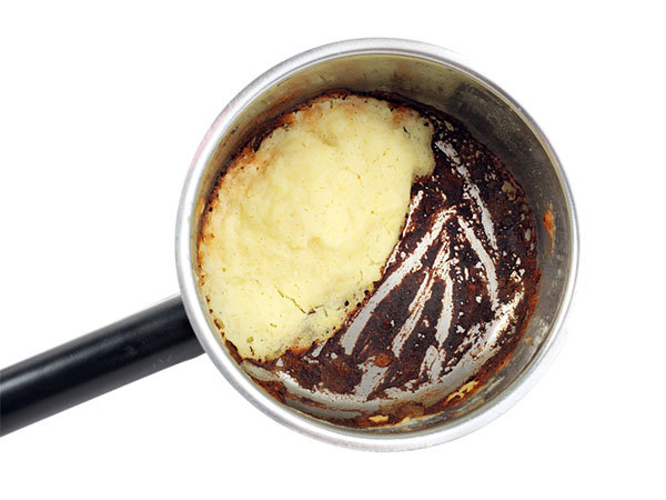 கருகிய குழம்பை பாதுகாக்கவும்