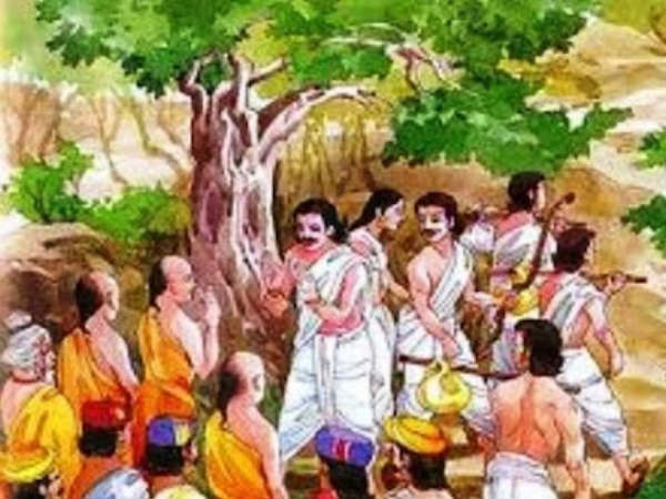 பிராமண கிராமவாசியின் குடிசையில் தங்கிய பாண்டவர்கள்