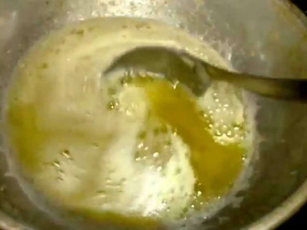 நெய் தயாரிக்கும் முறை :