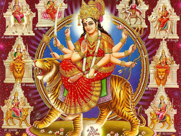 துர்கா தேவி- சர்வ- பாத- முக்தி மந்திரம்
