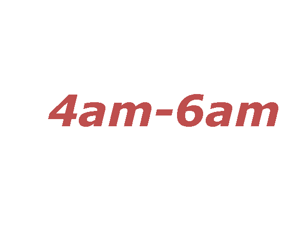 அதிகாலை 04:00 - 06:00