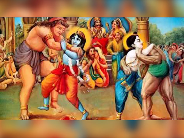 மல்யுத்த வீரர்கள் சானுரா மற்றும் முஷ்டிகா