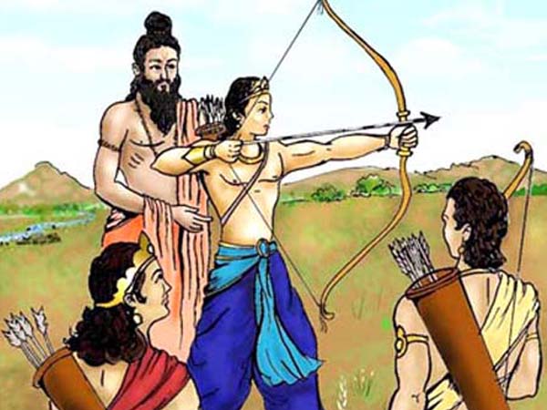 ஏகலைவனும் துரோணாச்சாரியாரும்