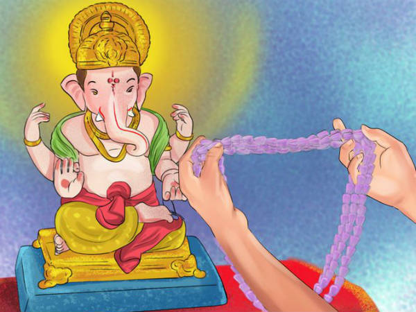 விநாயகரை வணங்குதல்