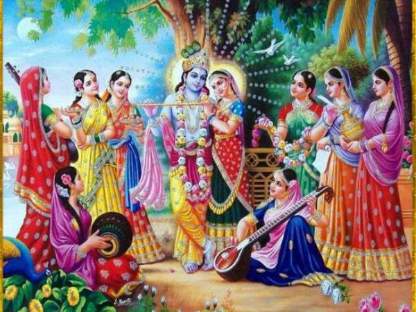 கிருஷ்ணரின் மனைவிகள்