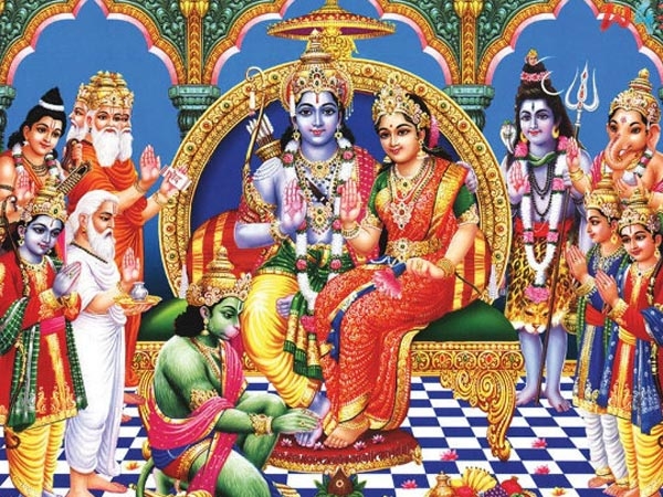 இராமரின் முடிசூட்டு விழா