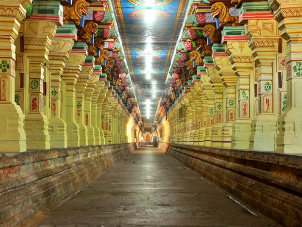 10. உலகின் மிக நீளமான பிரகாரம்.