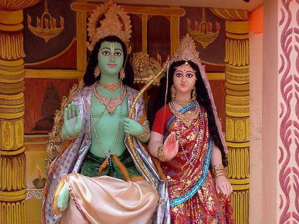 சீதை மற்றும் இராமரின் சந்திப்பு