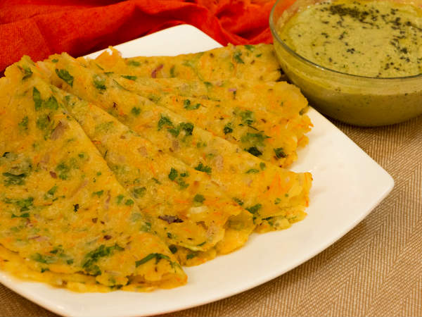 பச்சைப்பயறு சில்லா