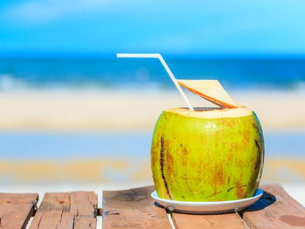 தேங்காய் நீர் மற்றும் ஆலிவ் ஆயில்