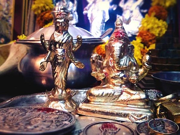 லட்சுமி - கணேச பூஜையின் பலன்கள்