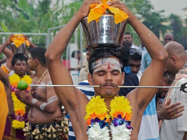 இந்தியாவின் தைப்பூச விழா